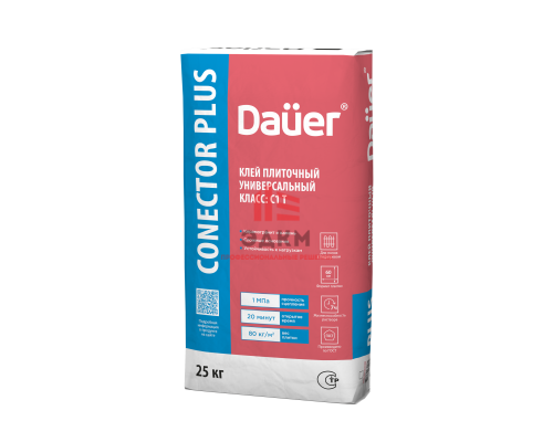 Плиточный клей Dauer оптимум conector 02 25 кг