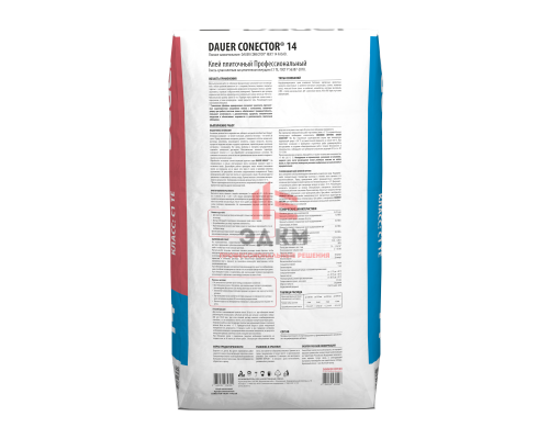 Плиточный профессиональный клей Dauer Conector 14 25 кг