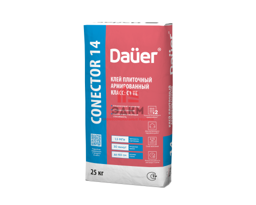Плиточный профессиональный клей Dauer Conector 14 25 кг