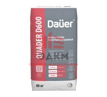 Монтажный тонкошовный клей для ячеистых блоков Dauer Block D600 40 кг