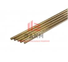 Прутки латунные КЕДР CuZn 40 Ø 2,0 мм (1000 мм, пачка 5 шт.)