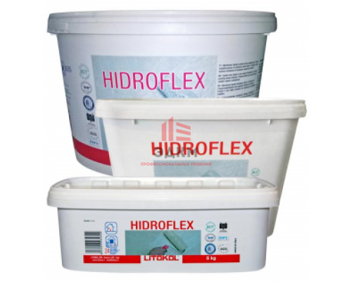 Litokol Hidroflex / Литокол Аквамастер гидроизоляция обмазочная, однокомпонентная 5 кг