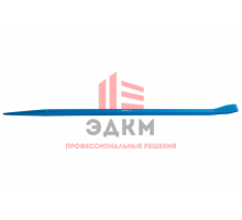 Монтажный шестигранный лом с обточенным концом и лопаткой под углом 30град, 16мм, 600мм Зубр"ЭКСПЕРТ" 21803-60