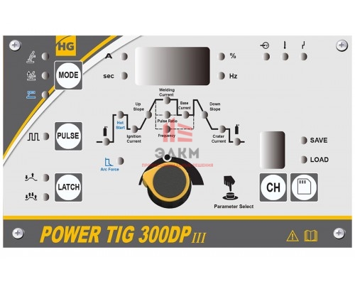 Аппарат аргонодуговой сварки HUGONG POWER TIG 300DP III