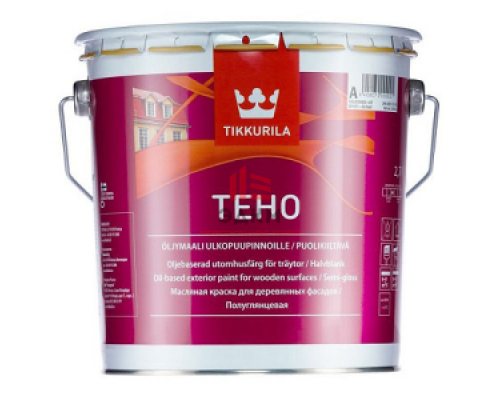 Tikkurila Teho / Тиккурила Техо краска масляная для деревянных фасадов 2,7 л