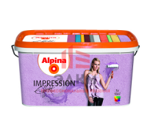 Alpina Impression Effekt / Альпина декоративная краска структурная 10 л