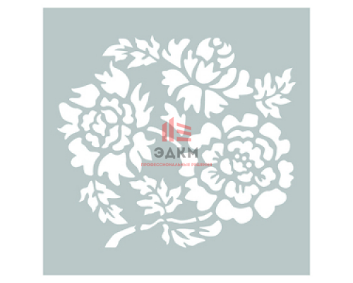 Art Decor 33300 / Арт Декор Пион трафарет 35х31 см Art Decor 33300 / Арт Декор Пион трафарет 35х31 см