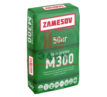 Сухая строительная смесь М 300 - Пескобетон ZAMESOV - 50 кг.