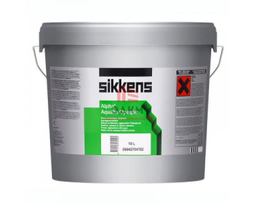Sikkens Alpha Aquafix Opaque / Сиккенс Аквафикс грунт пигментированный универсальный 10 л