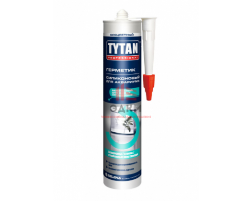 Tytan Professional / Титан герметик силиконовый для аквариумов и стекла 0,31 л