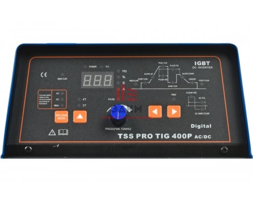 Аппарат TIG сварки алюминия TSS PRO TIG 400P AC/DC Digital