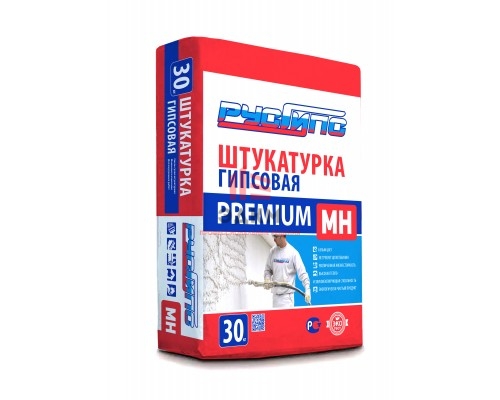 Штукатурка гипсовая машинного нанесения MH-Premium