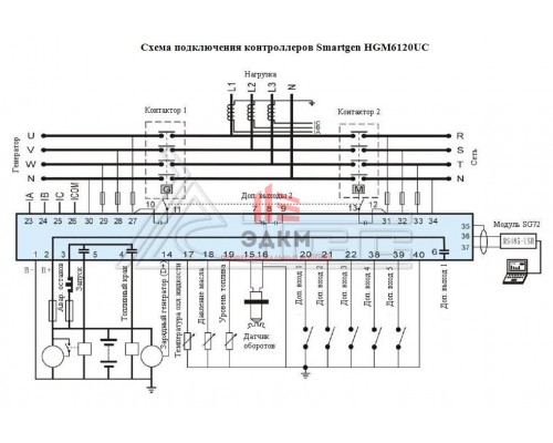 Контроллер SMARTGEN HGM-6120