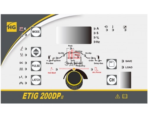 Аппарат аргонодуговой сварки HUGONG ETIG 200DP III