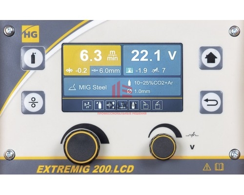 Сварочный полуавтомат HUGONG EXTREMIG 200 III LCD