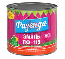 Текс Фазенда ПФ 115 эмаль универсальная для дерева и металла 2,7 кг