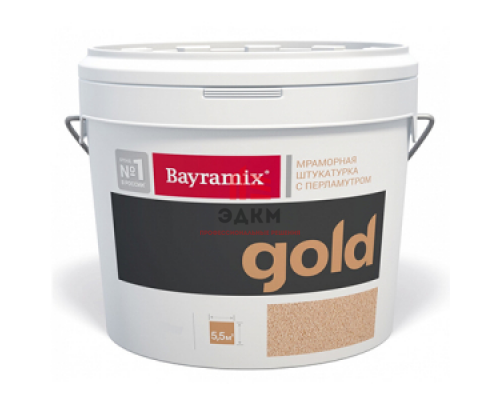 Bayramix Mineral Gold / Байрамикс Минерал Голд декоративная штукатурка с эффектом перламутра 15 кг