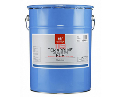 Tikkurila Temaprime EUR / Тиккурила Темапрайм ЕУР быстровысыхающая, однокомпонентная алкидная 20 л Tikkurila Temaprime EUR / Тиккурила Темапрайм ЕУР быстровысыхающая, однокомпонентная алкидная 20 л