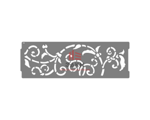 Art Decor 10606 / Арт Декор Ковка трафарет бордюр 15х45см Art Decor 10606 / Арт Декор Ковка трафарет бордюр 15х45см