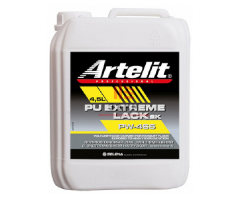 Artelit Professional PW-465 Extreme Lack / Артелит лак паркетный двухкомпонентный 5 л