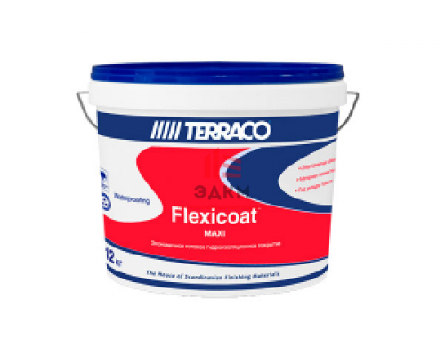 Terraco Flexicoat Maxi / Террако Флексикоат Макси гидроизоляционное акриловое покрытие для санузлов 3 кг