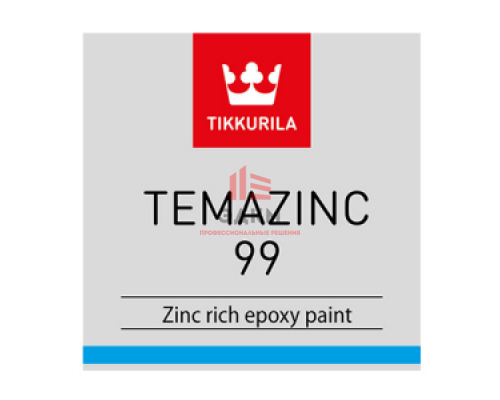 Tikkurila Temazinc 99 / ТиккурилаТемацинк 99 двухкомпонентная, эпоксидная цинкнаполненная краска 6 л