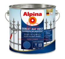 Alpina Direkt auf Rost / Альпина Директ Ауф Рост эмаль молотковая по ржавчине 0,75 л
