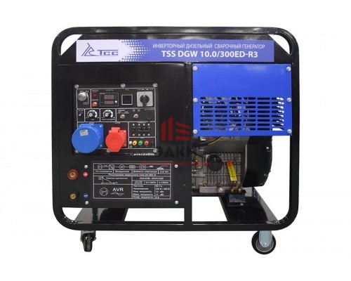 Инверторный дизельный сварочный генератор TSS DGW 10.0/300ED-R3