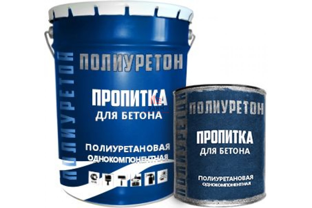 Полиуретановая пропитка по бетону “ПОЛИУРЕТОН”, тара 20 л, цвет ...