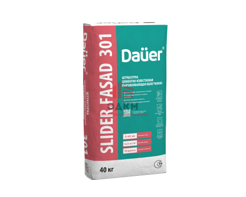 Dauer SLIDER® 301 Штукатурка цементно-известковая выравнивающая облегченная