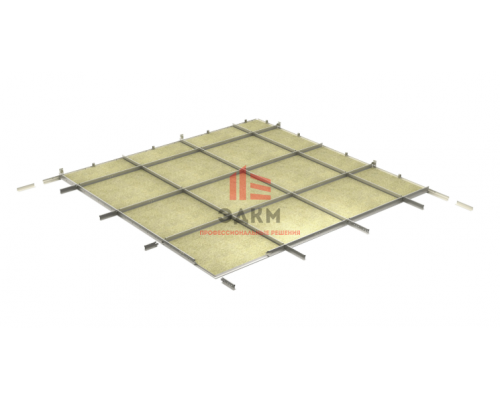 Полускрытая система Rockfon® System T24 M™ Полускрытая система Rockfon® System T24 M™