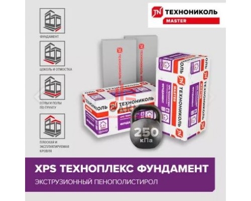 ТЕХНОПЛЕКС ФУНДАМЕНТ 1180х580х100-L, поддон (6 упак)
