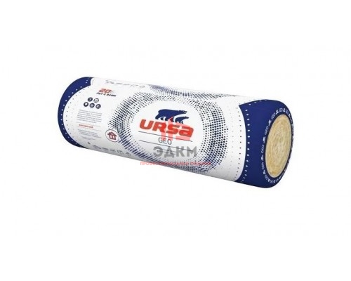 Мат теплоизоляционный из стекловолокна URSA Geo М-11 1200х9000х50 11 кг/м3 2 шт