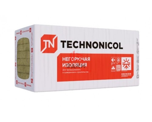 Утеплитель ТЕХНОРУФ В ПРОФ, 1200Х600Х40 мм, (5 плит, 3,6 кв. м)