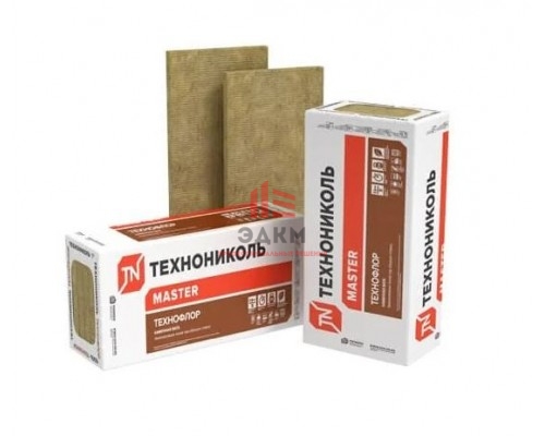Звукоизоляция ТЕХНОФЛОР СТАНДАРТ 1200Х600Х50 мм (6 плит, 4,32 кв. м)