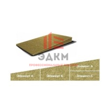 Минеральная вата ROCKWOOL Добор Экстра 300 (1000x300x20) 16 шт (4,80 м2, 0,096 м3) в упаковке