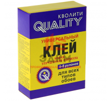 Клей обoйный «QUALITY» универсальный (коробка)