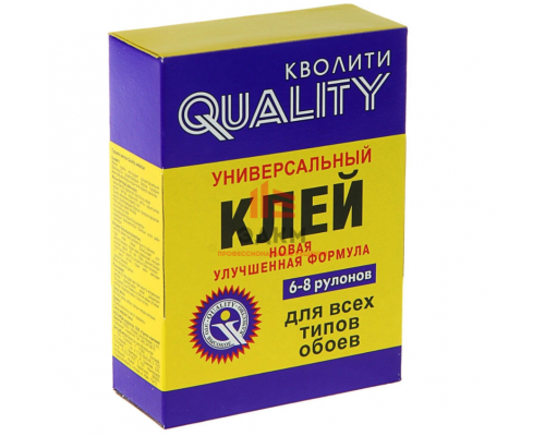 Клей обoйный «QUALITY» универсальный (коробка) Клей обoйный «QUALITY» универсальный (коробка)