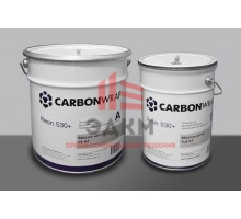 Эпоксидное двухкомпонентное связующее CARBONWRAP® RESIN 530+