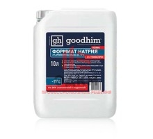 Жидкая противоморозная добавка с пластификатором GOODHIM ФОРМИАТ НАТРИЯ 25% (5 л)